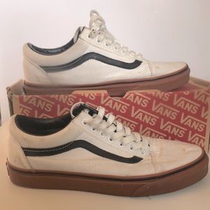 Vans Old Skool (Gum) Blanc De Blanc/Black